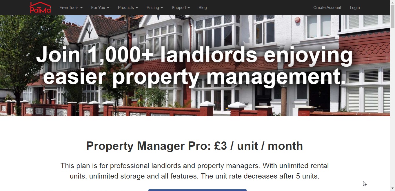 PropTech: PaTMa - Property Management and Investor Cloud Software for Landlords