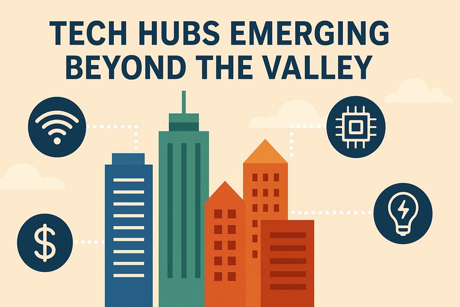 Tech Hubs Emerging Beyond the Valley